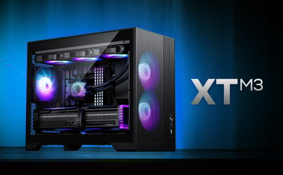 Phanteks XT M3, Compact Micro-ATX Gaming Chassis, High Airflow